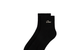 TWO PACK ANKLE SOCKS BLACK