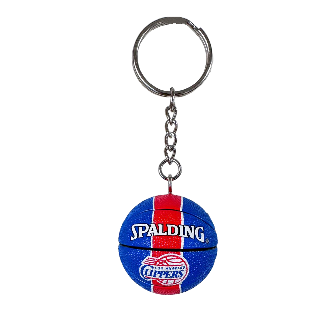 NBA SPALDING BASKETBALL KEYCHAIN