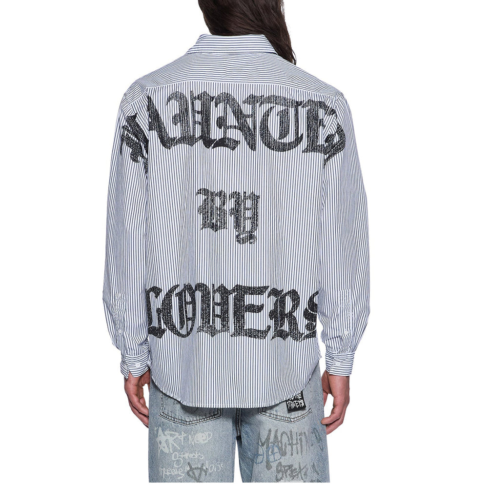 HAUNTED KSIGNATURE LONGSLEEVE BLACK STRIPE SHIRT