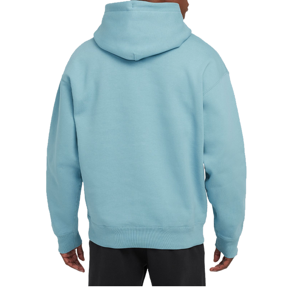 SOLO SWOOSH PULLOVER HOODIE DENIM TURQUOISE