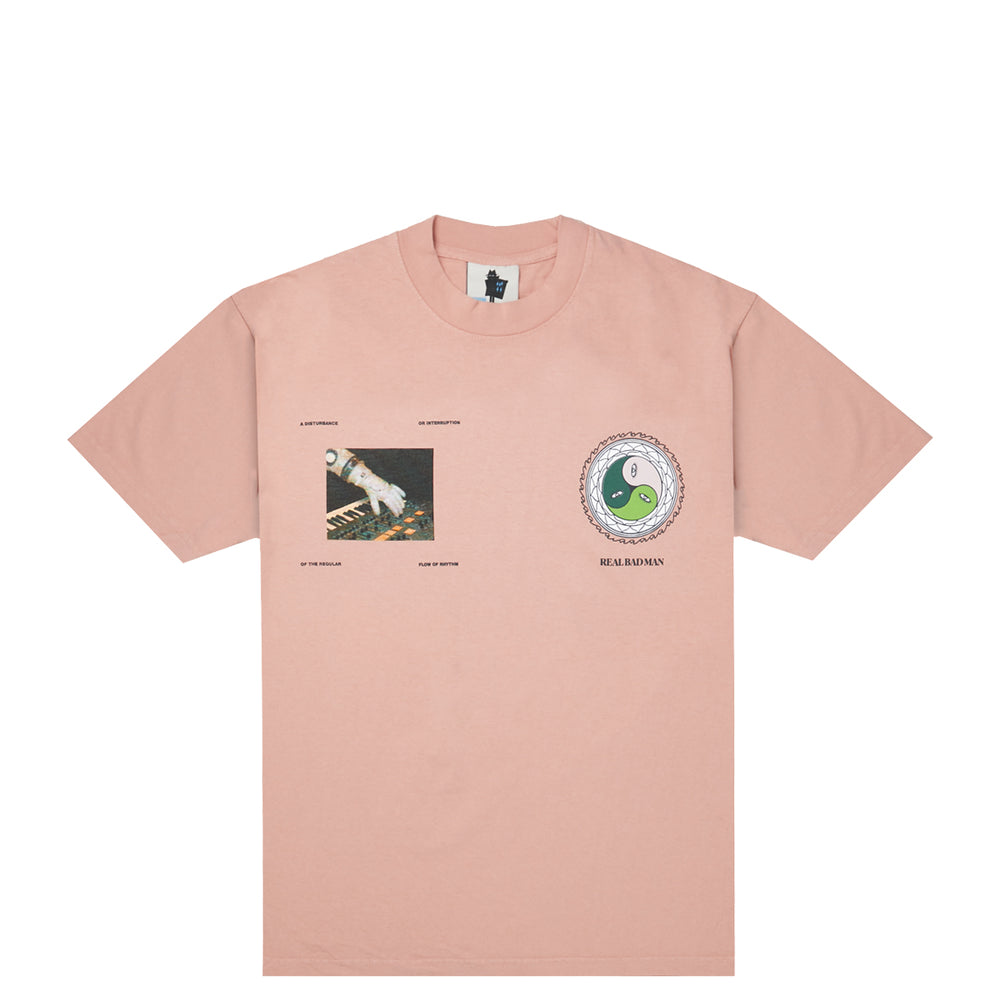 SYNCOPATION SHORT SLEEVE TEE CORAL