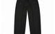LEATHER PATCH TRACK PANTS BLACK