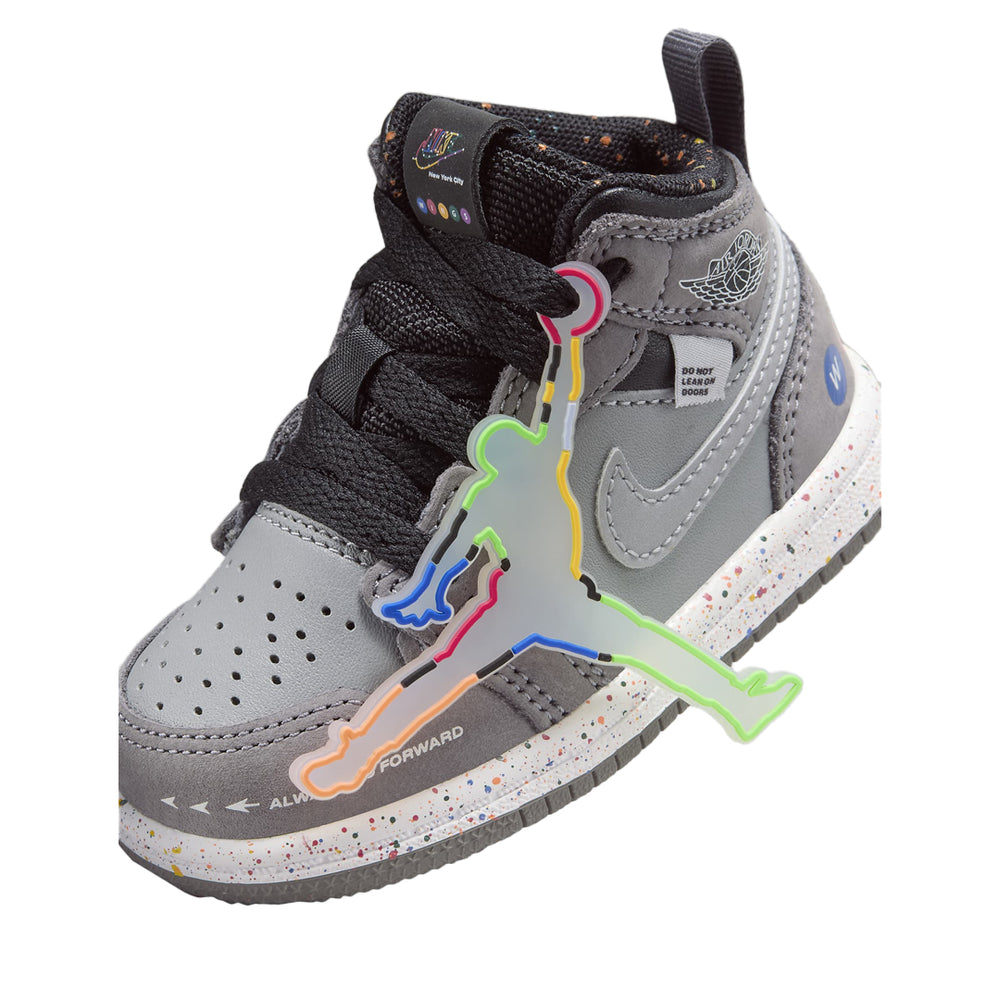 JORDAN 1 MID WINGS (TD) "NYC SUBWAY"