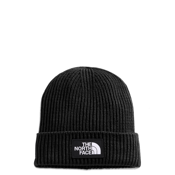 LOGO BOX CUFFED BEANIE TNF BLACK