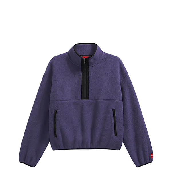 TNF RED BOX 1/2 ZIP FLEECE ETERNAL PURPLE