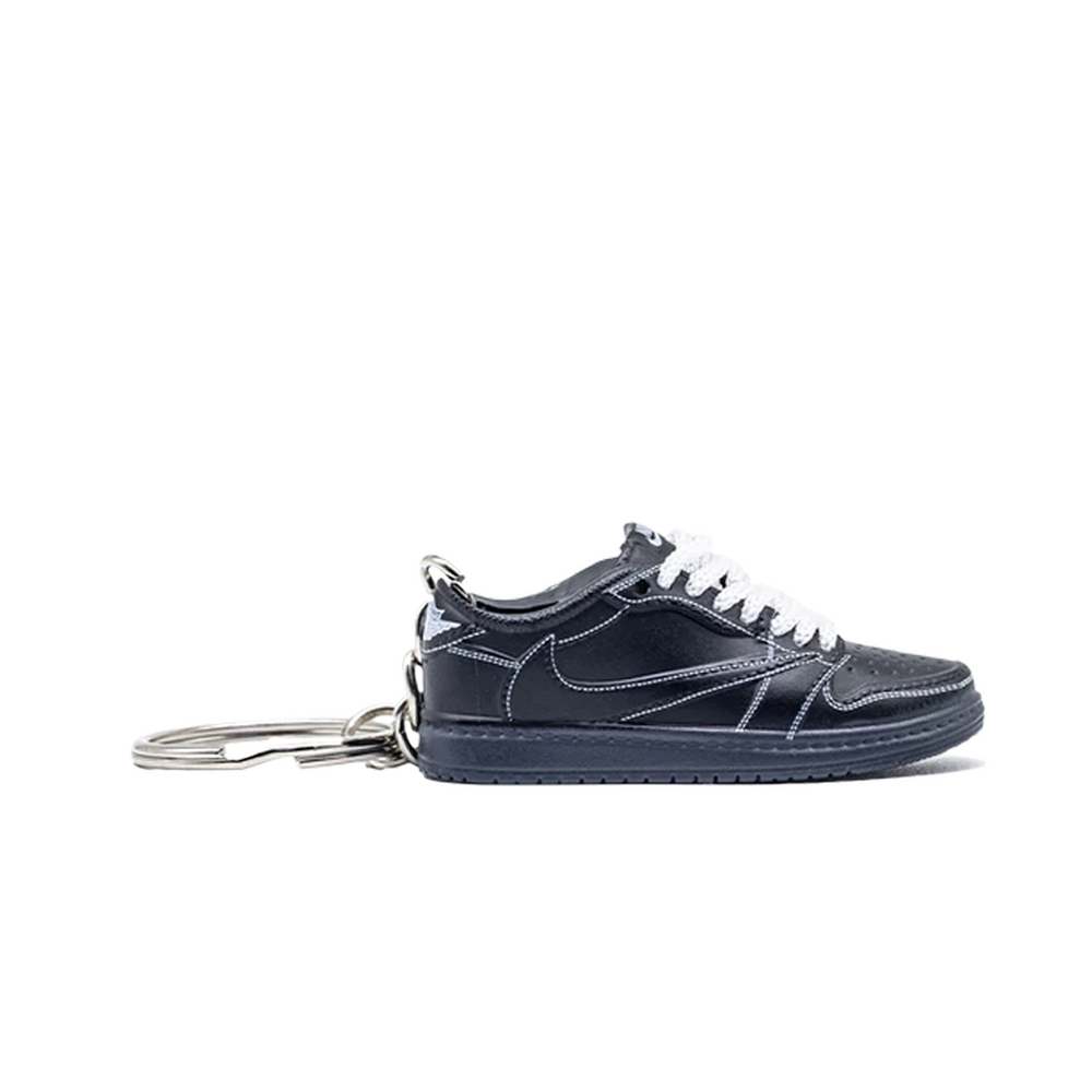 TRAVIS SCOTT AJ1 LOW BLACK PHANTOM SNEAKER KEYCHAIN