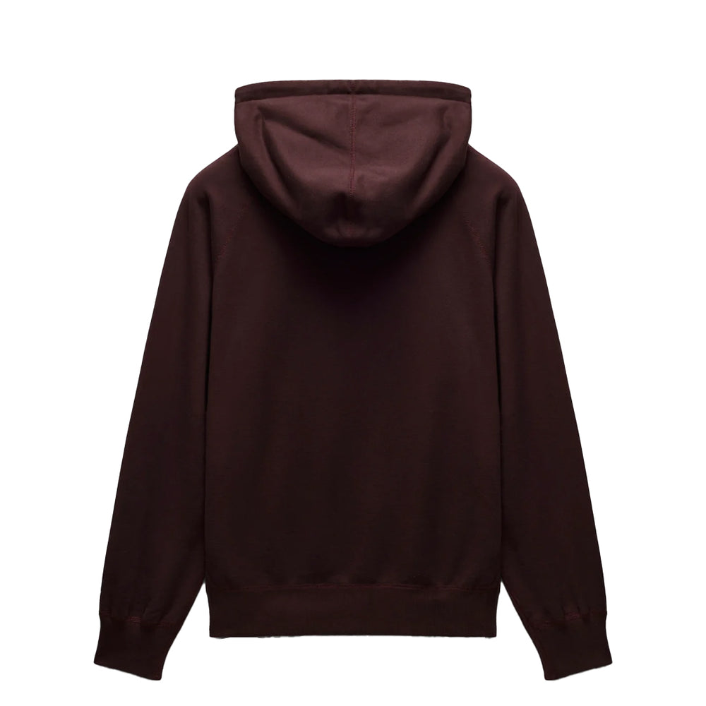 MIDWEIGHT TERRY STANDARD HOODIE OXBLOOD