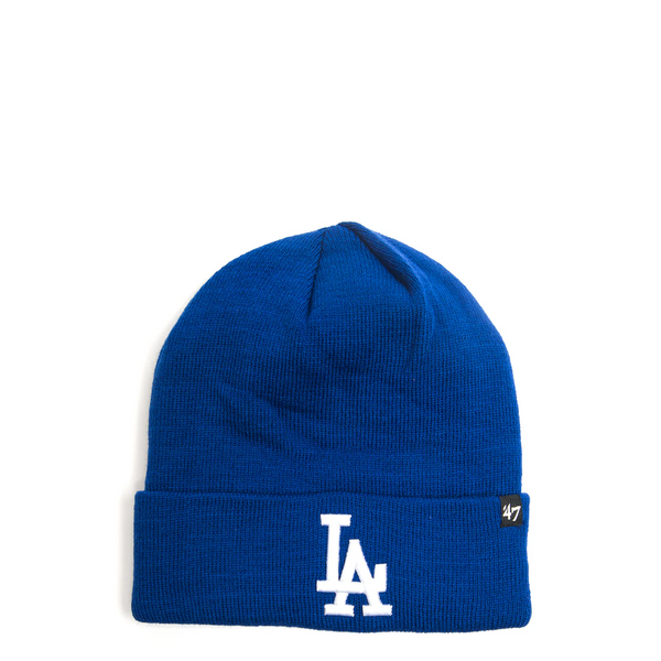 LOS ANGELES DODGERS RAISED CUFF KNIT BEANIE