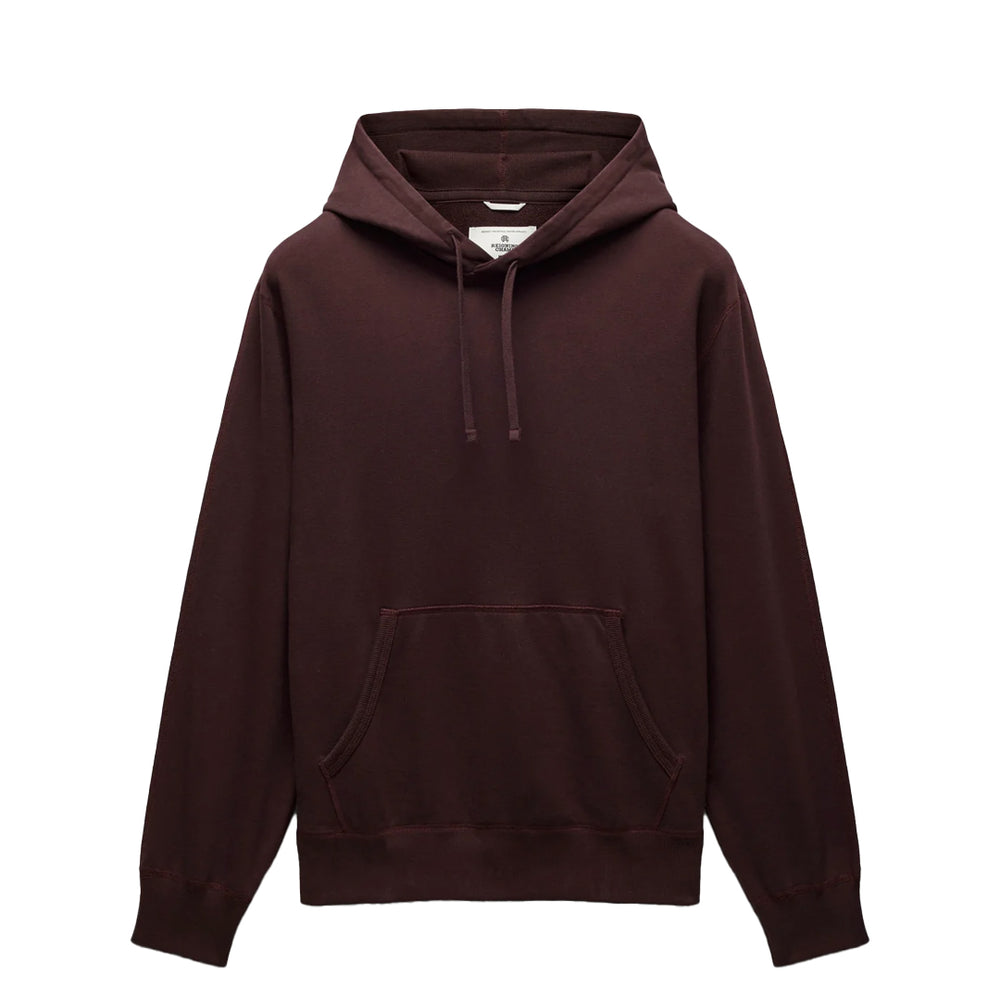 MIDWEIGHT TERRY STANDARD HOODIE OXBLOOD