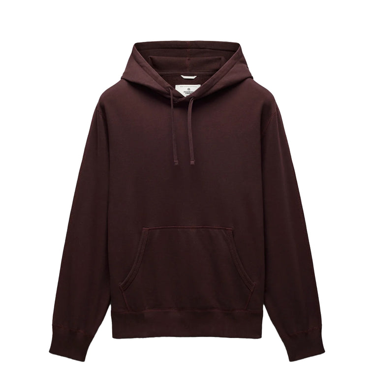 MIDWEIGHT TERRY STANDARD HOODIE OXBLOOD