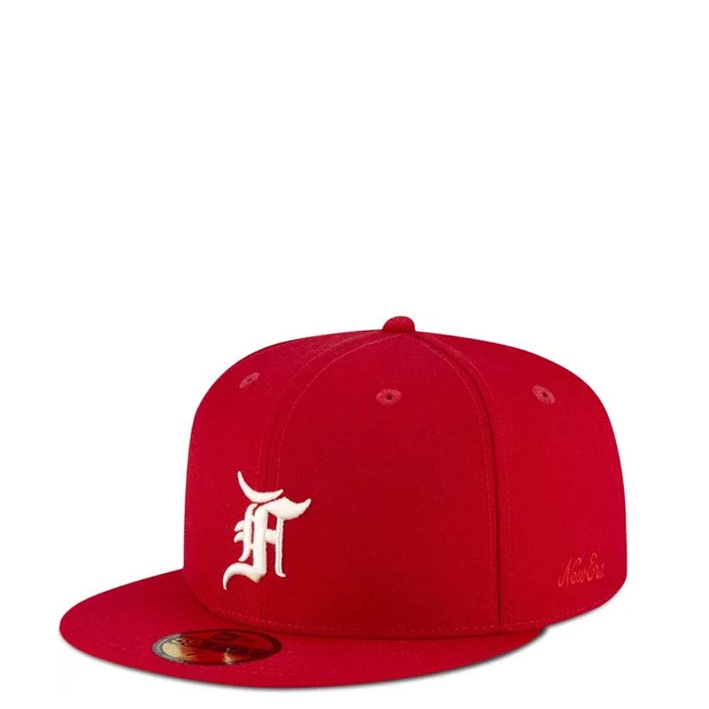 FOG ESSENTIALS x NEW ERA FITTED RED – NRML - Main Image