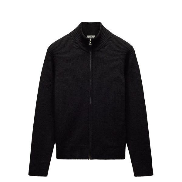 MERINO RIB VINNIE TRACK JACKET