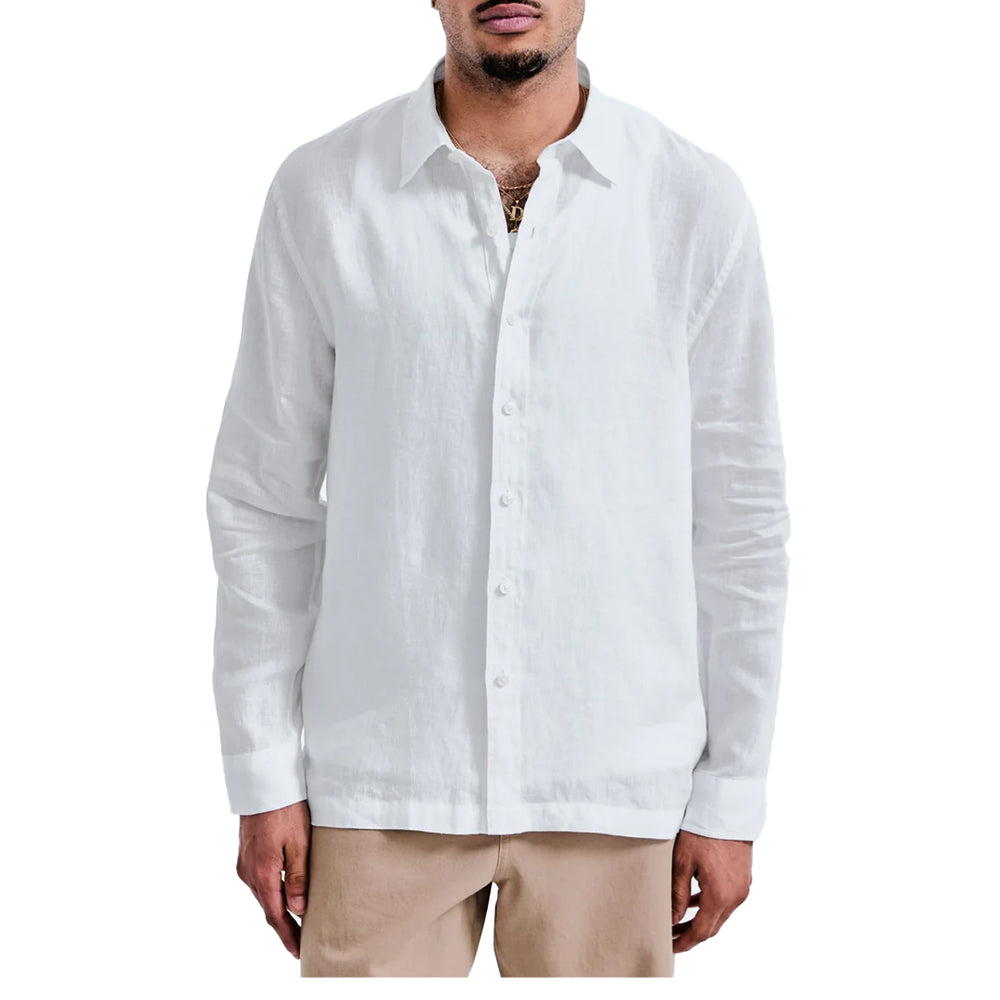 LINEN PALERMO SHIRT WHITE