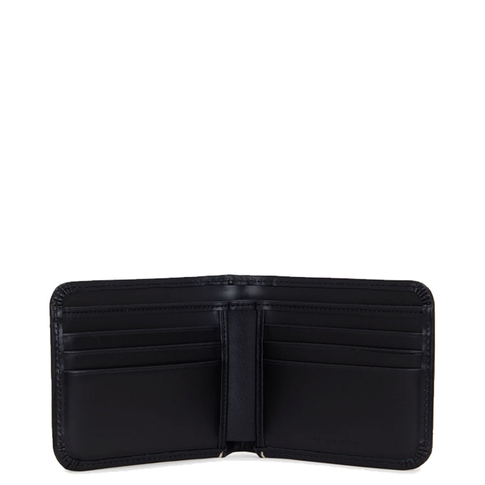 BOX LEATHER BILLFOLD WALLET