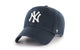 47 BRAND MLB NEW YORK YANKEES NAVY CLEAN UP CAP