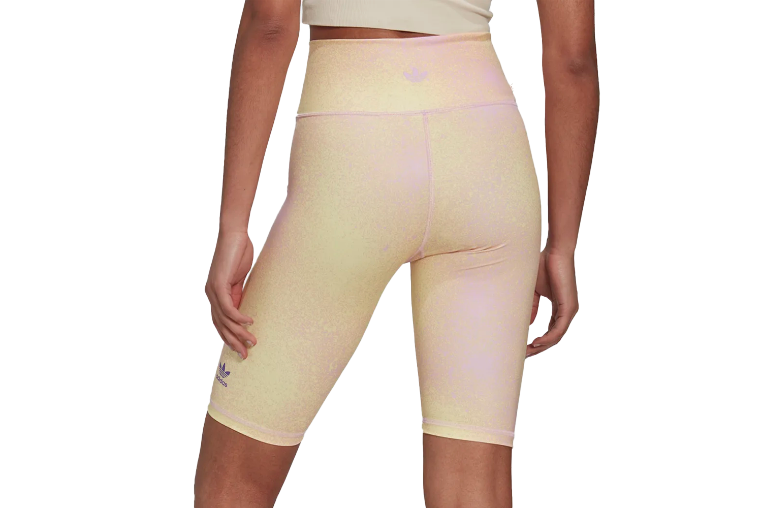 WOMEN S ADIDAS ALLOVER PRINT BIKE LEGGINGS NRML