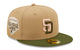 NEW ERA MLB SAN DIEGO PADRES CAMEL PINK OLIVE 1992 ALL STAR GAME 59FIFTY EQUIPADO