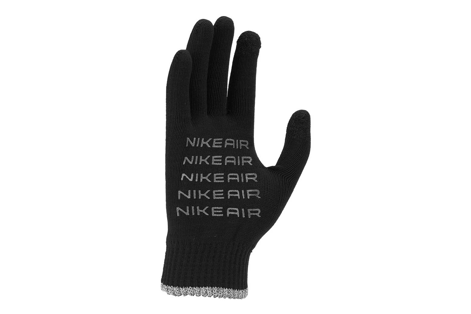 NIKE KNIT AIR GLOVES BLACK NRML
