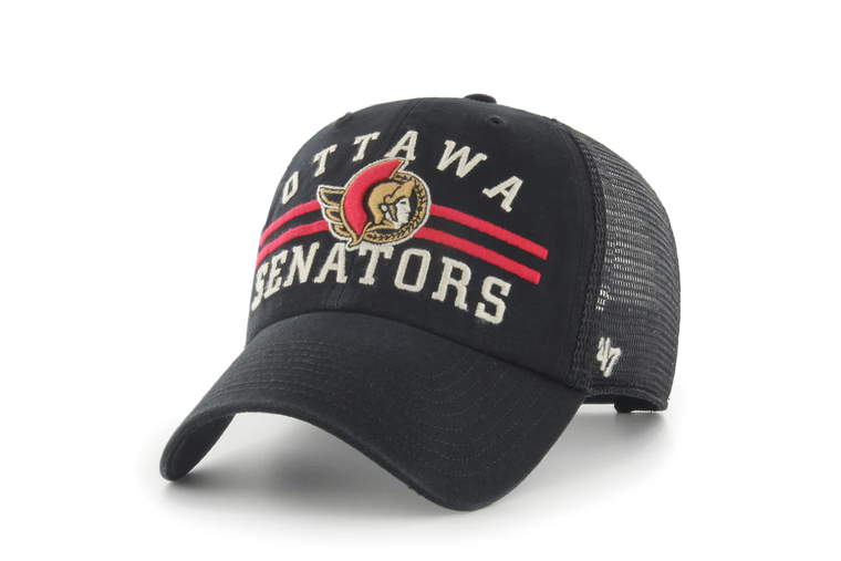 47 BRAND NHL OTTAWA SENATORS HIGHPOINT CLEAN UP CAP
